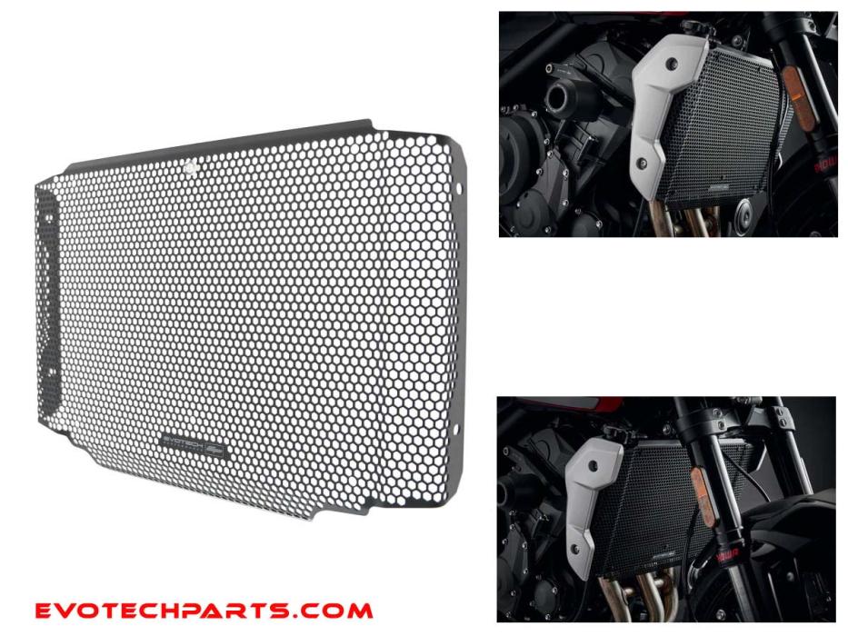 Triumph Trident Radiator Protection from Evotech Performance from 2021 onwards